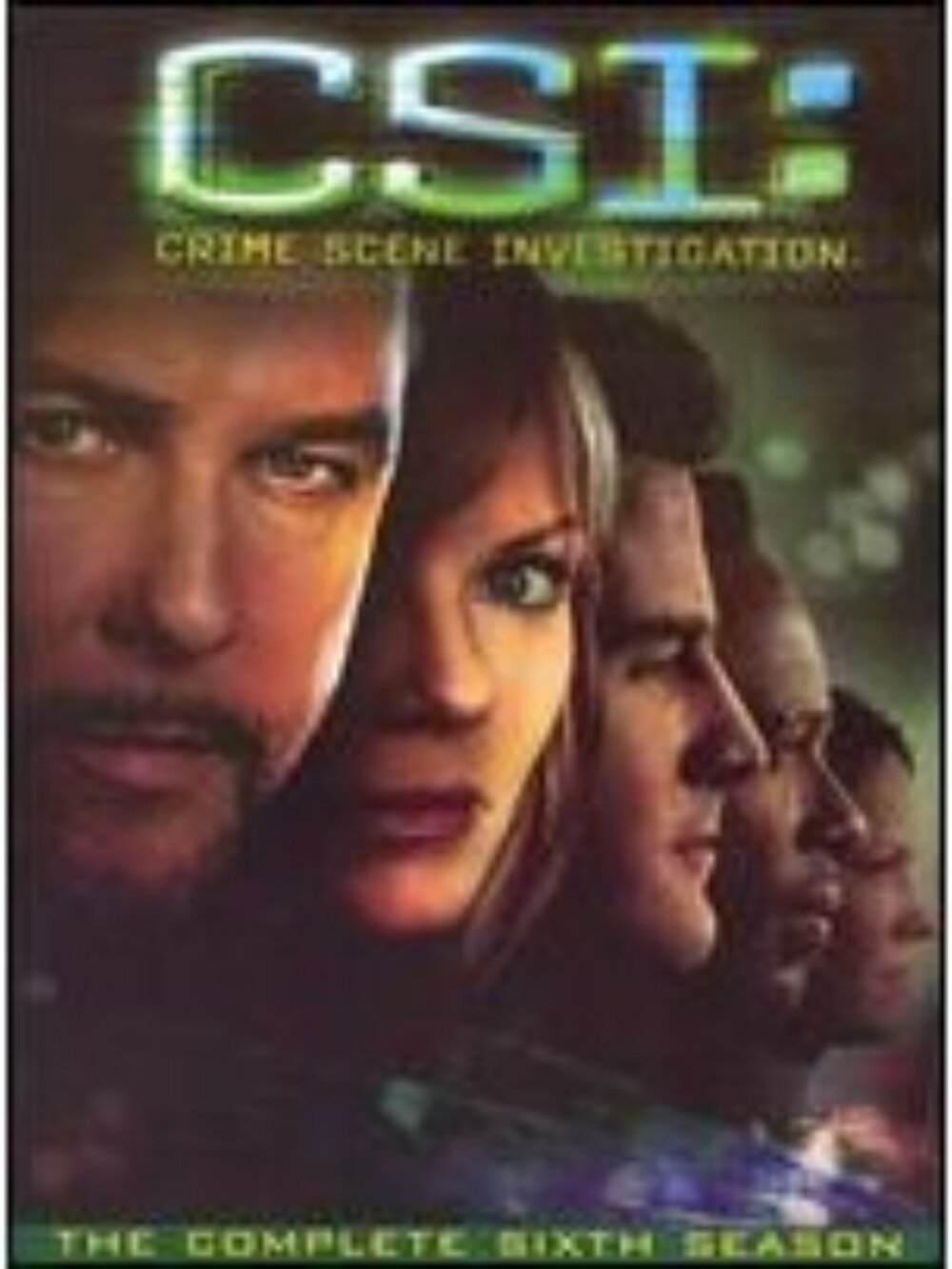 CSI Crime Scene Investigation Season 1 DVD Complete Series Full Screen Paramount